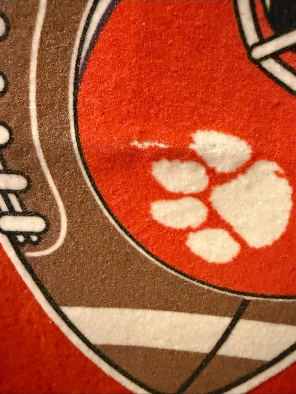 Clemson Tigers Banner Flag Lot 2 2015 ACC Champions & University Felt USA Made
